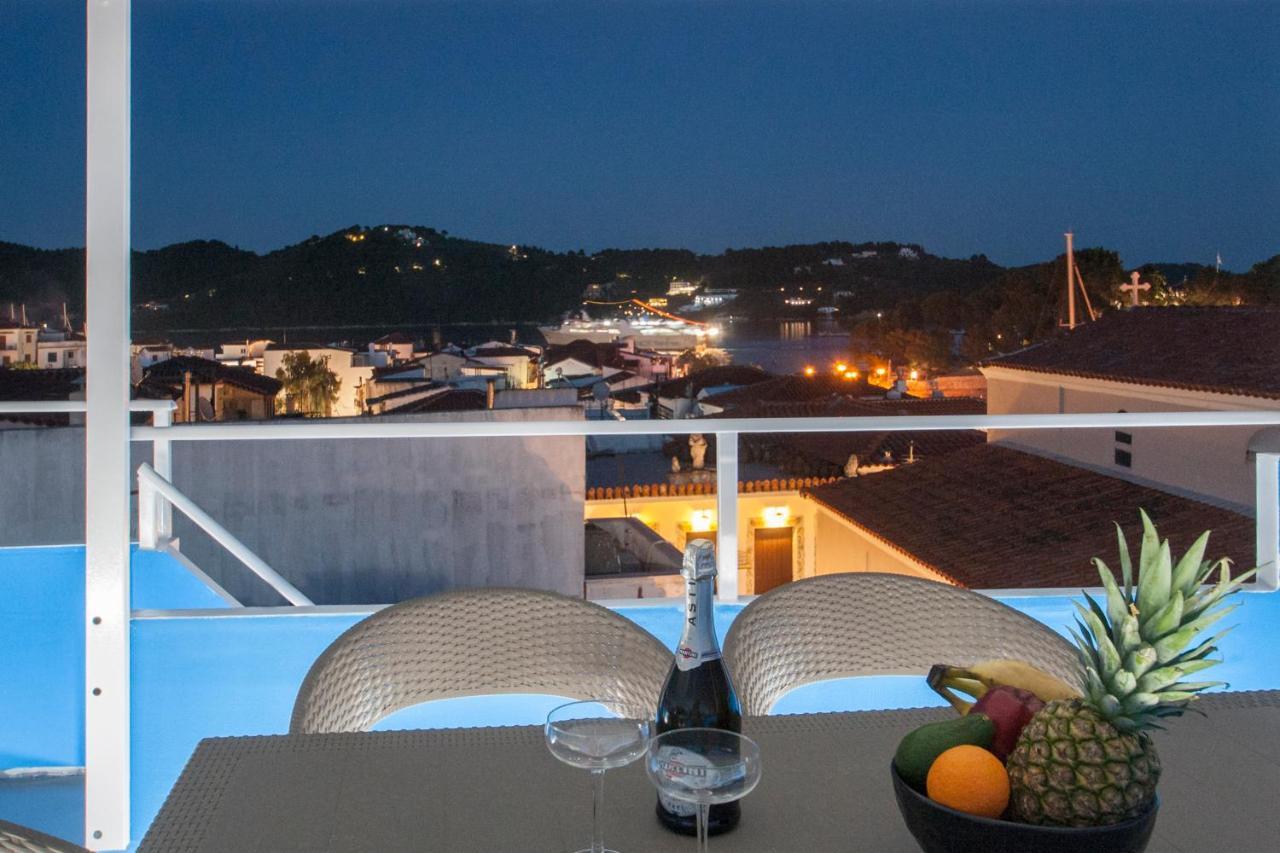 Capolavoro, Boutique Apartment With Unique Rooftop Skiathos Town Ngoại thất bức ảnh