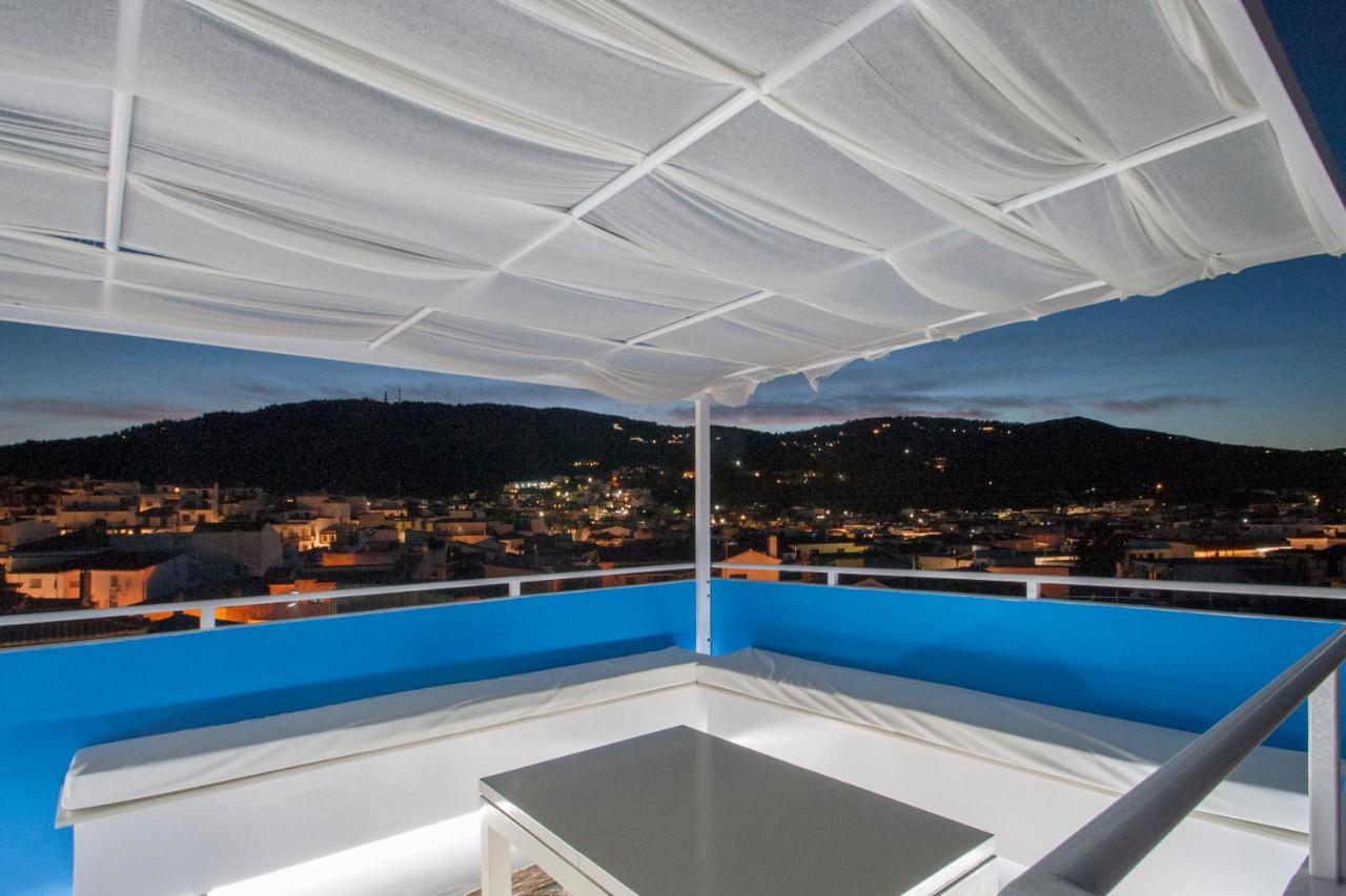 Capolavoro, Boutique Apartment With Unique Rooftop Skiathos Town Ngoại thất bức ảnh