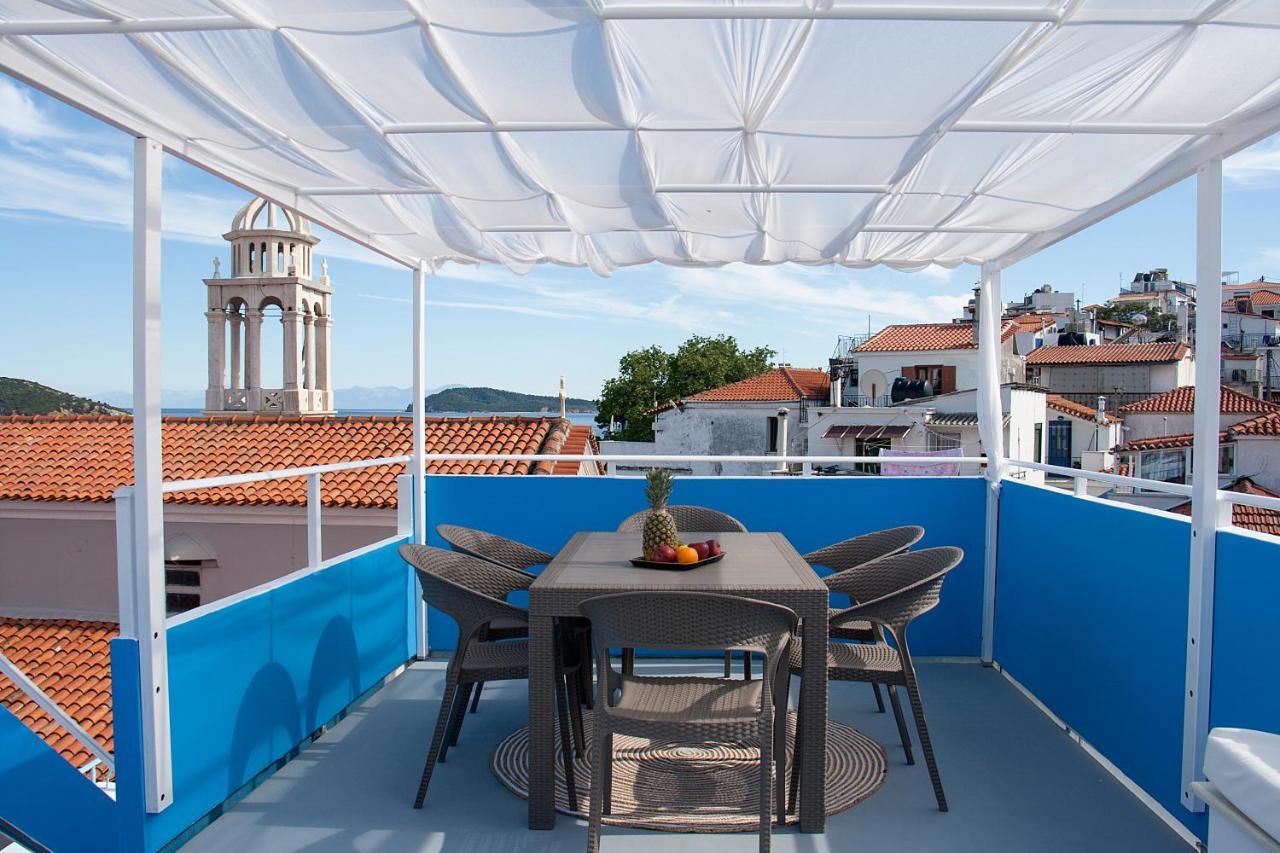 Capolavoro, Boutique Apartment With Unique Rooftop Skiathos Town Ngoại thất bức ảnh