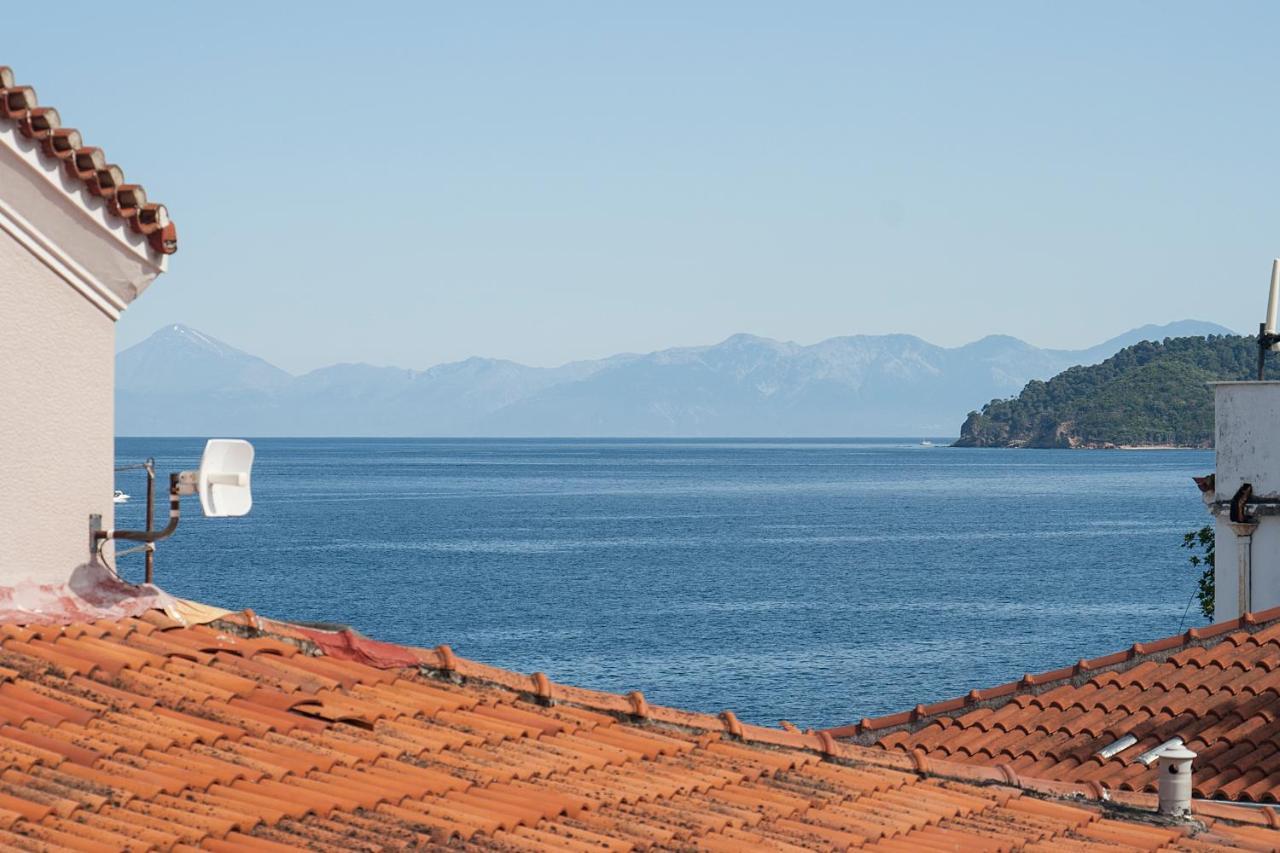Capolavoro, Boutique Apartment With Unique Rooftop Skiathos Town Ngoại thất bức ảnh