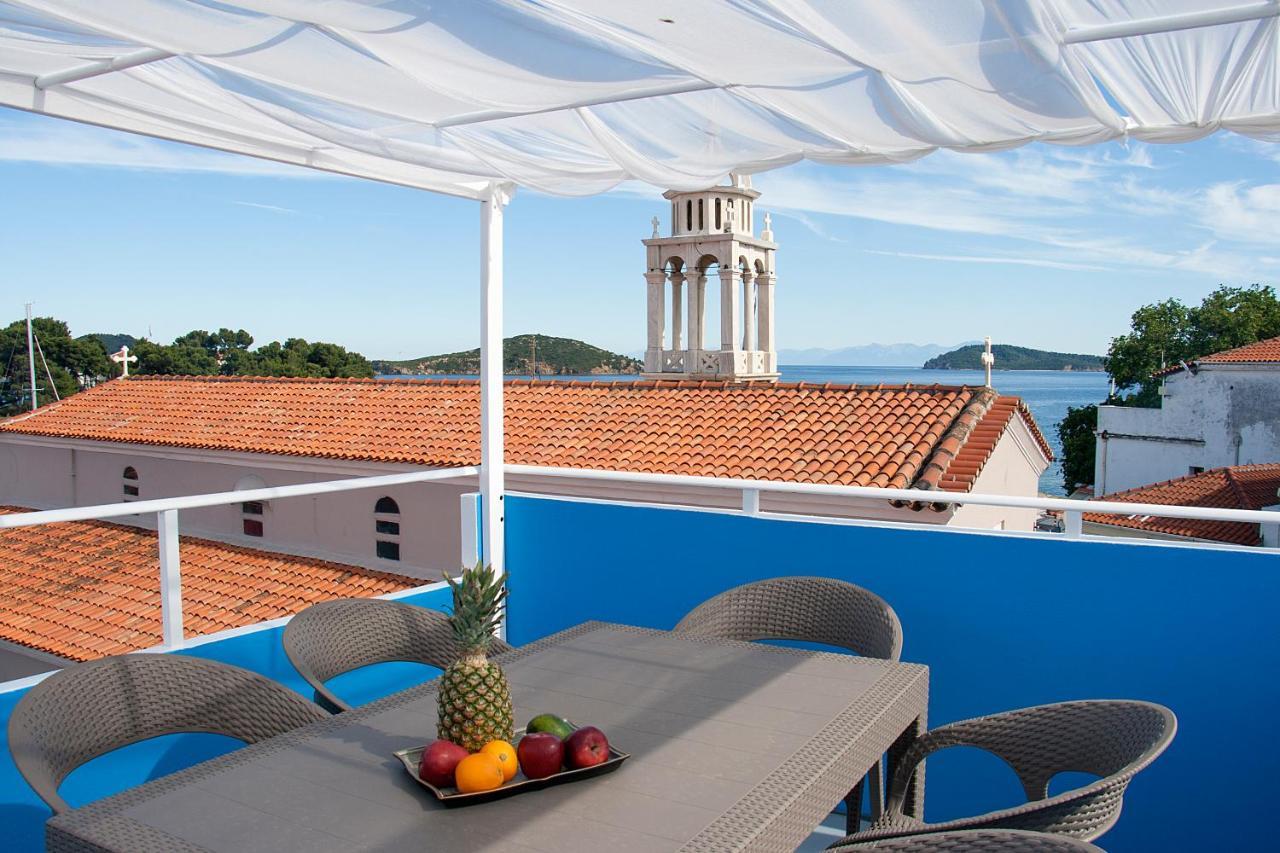 Capolavoro, Boutique Apartment With Unique Rooftop Skiathos Town Ngoại thất bức ảnh