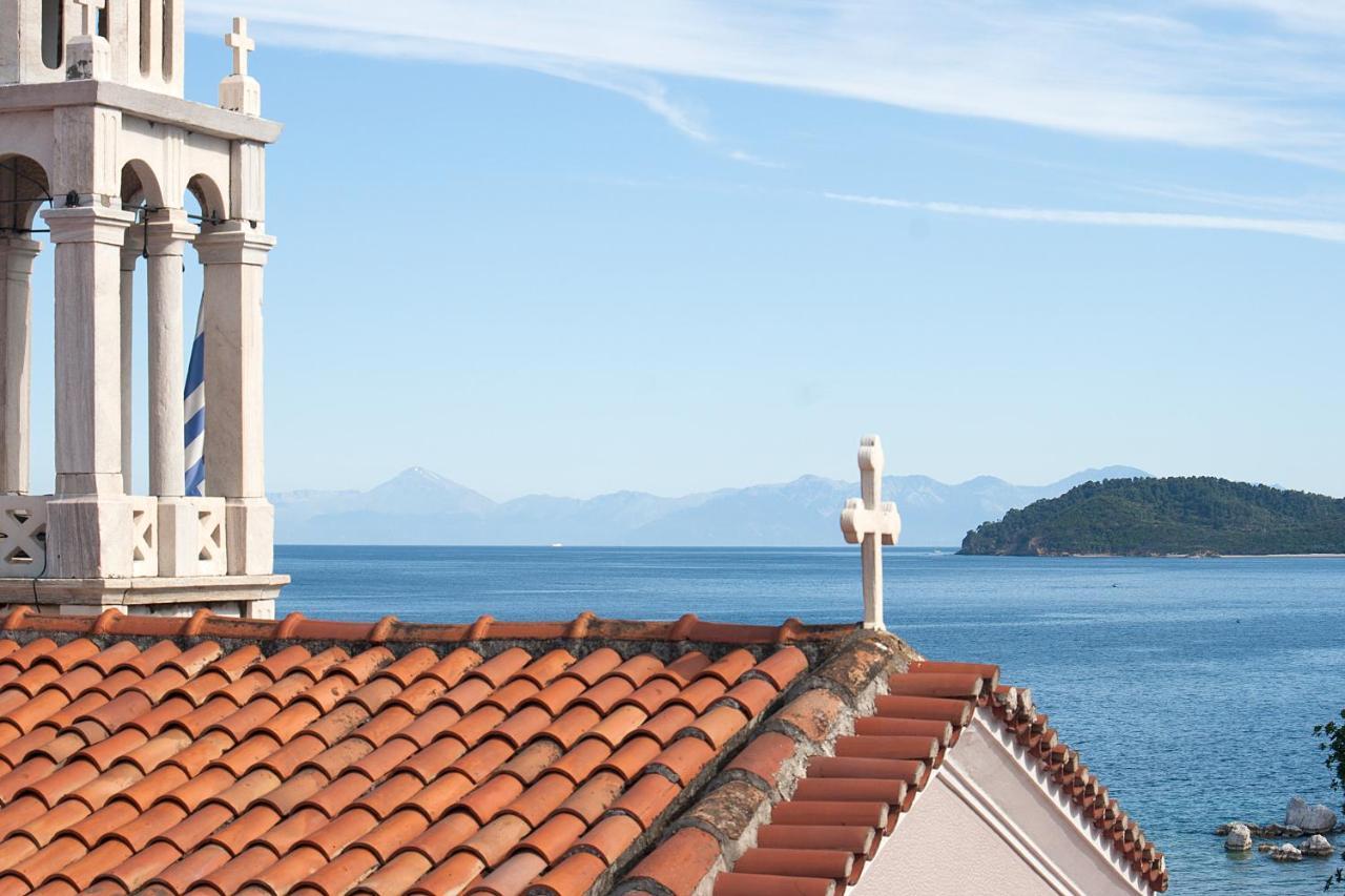 Capolavoro, Boutique Apartment With Unique Rooftop Skiathos Town Ngoại thất bức ảnh