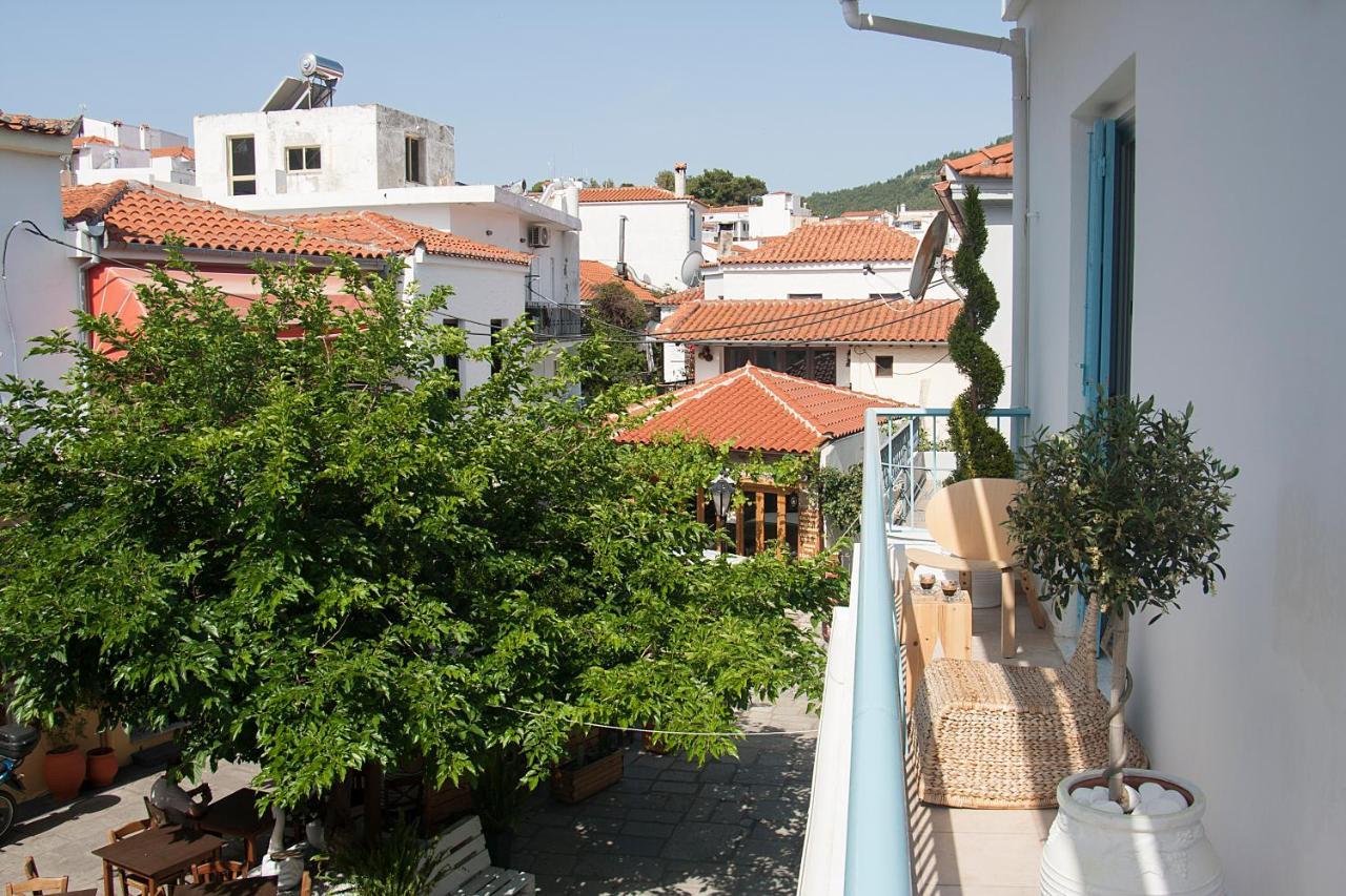 Capolavoro, Boutique Apartment With Unique Rooftop Skiathos Town Ngoại thất bức ảnh